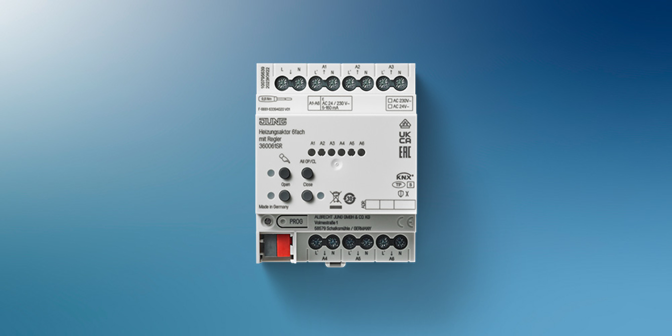KNX Heizungsaktor 6-fach bei Elektrotechnik Kuttenlochner GmbH in Eching-Kronwinkl