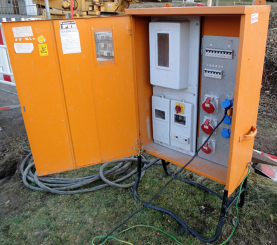 Baustromkasten bei Elektrotechnik Kuttenlochner GmbH in Eching-Kronwinkl