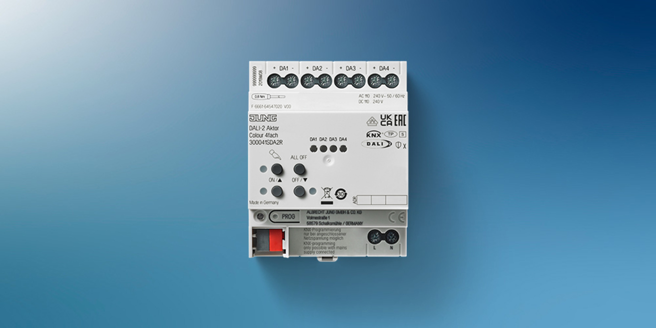 KNX DALI-2 Aktor bei Elektrotechnik Kuttenlochner GmbH in Eching-Kronwinkl